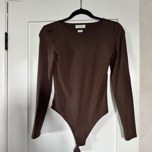 Babaton Brown Bodysuit
